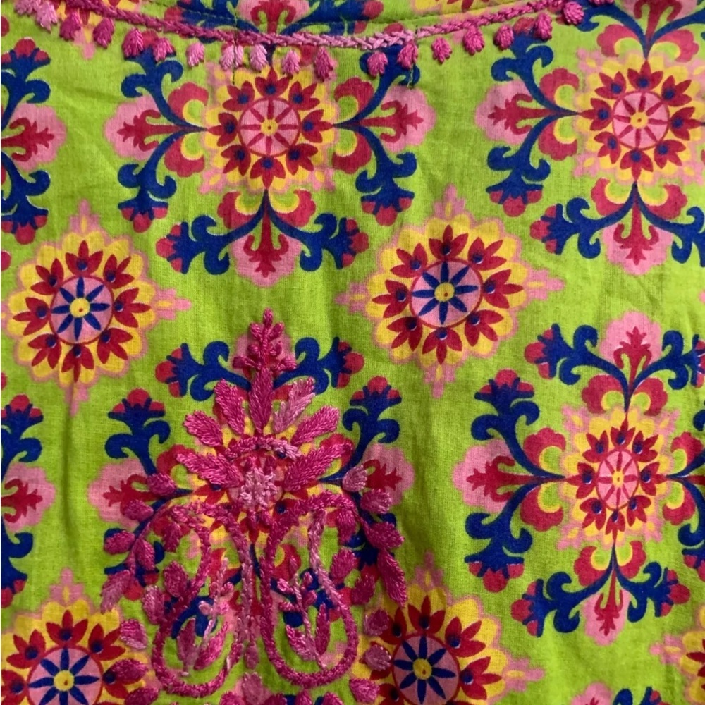 Kimaya Kama NWT beautiful Embroidered Blouse L XL - Picture 3 of 11